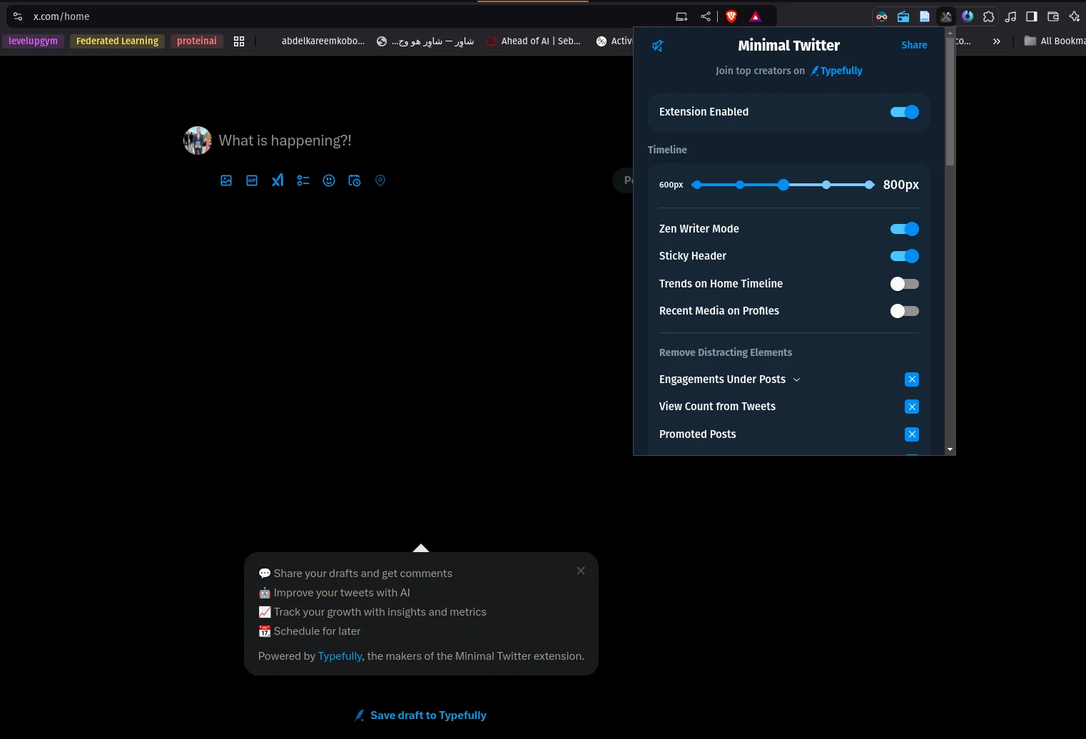 Minimal Theme for Twitter