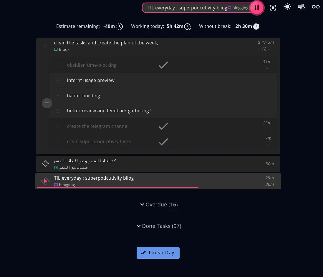 Super Productivity Review: Best Free Todo App (2026) – عبدالكريم الخطيب